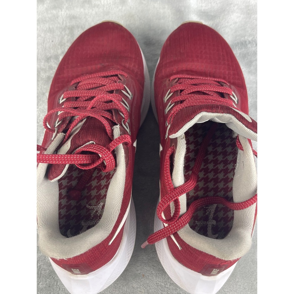 Nike Air Zoom Pegasus 39 Alabama Crimson Tide Mens 3.5 Red Good Running Shoes - Picture 8 of 10